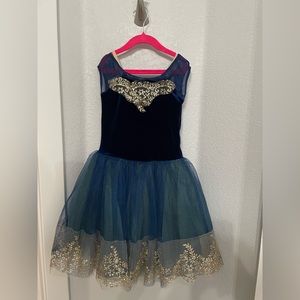 Weissman dance ballet figure skating dress girls medium MC